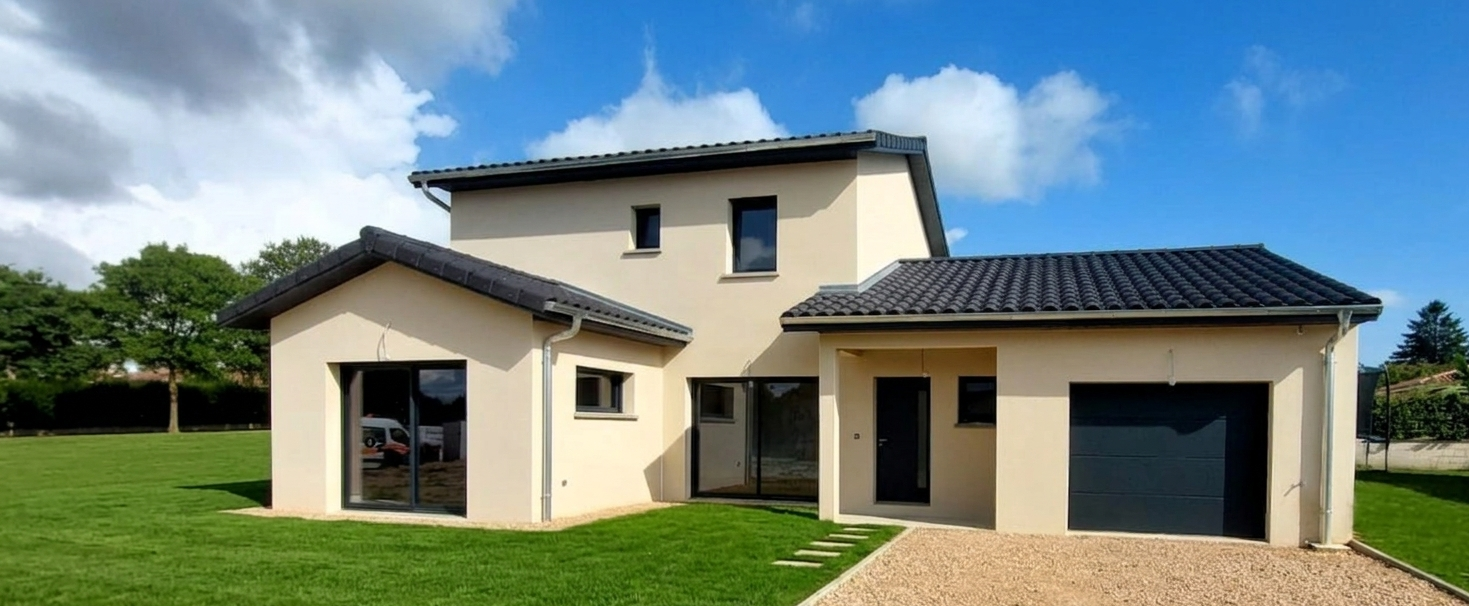 Réalisation de Maisons d'en France Rhônalp'Ain