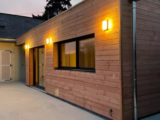 Extension bois par Novéo Travaux, Groupe Villadim