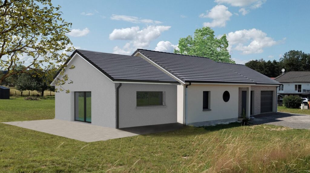 Exemple d'extension par Maisons Axial, groupe SLCI